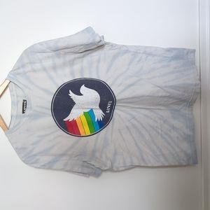 LEVIS | Tie Dye Rainbow Dove Strauss & Co. Tee, L